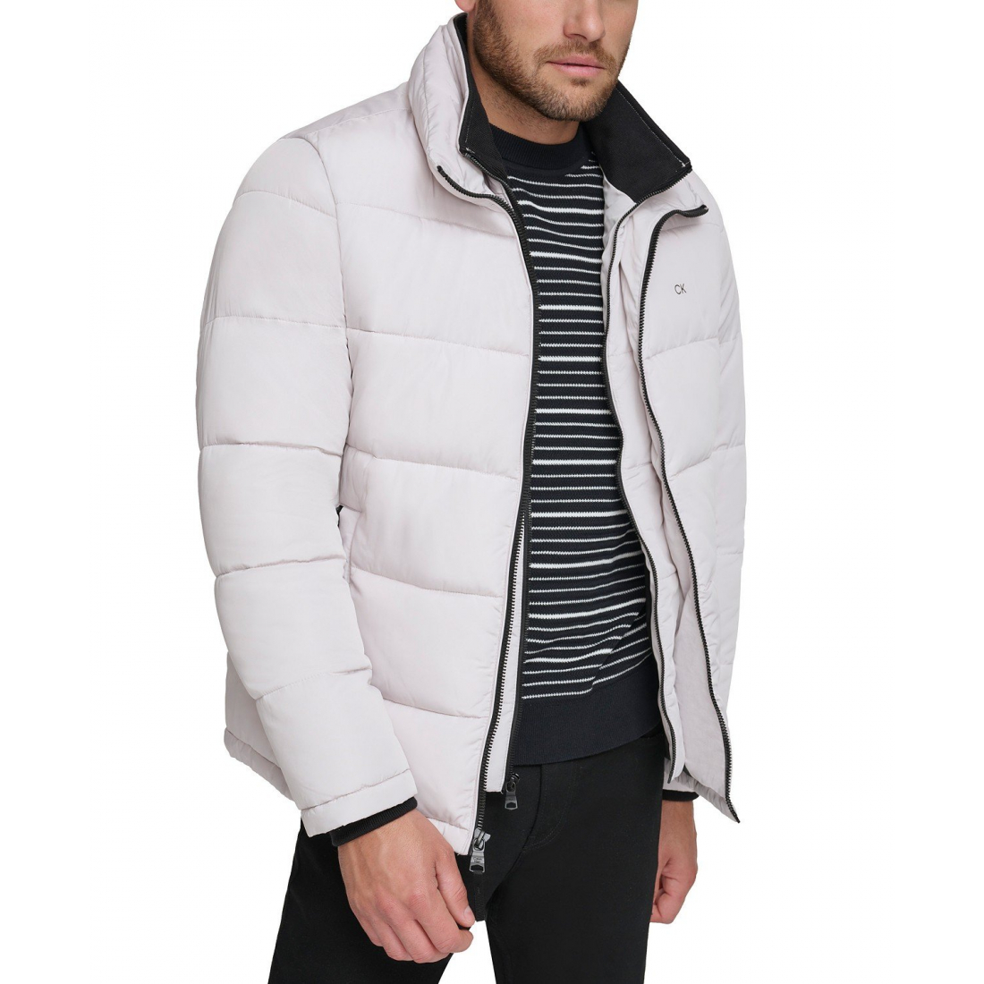 Veste matelassée 'With Set In Bib Detail' pour Hommes