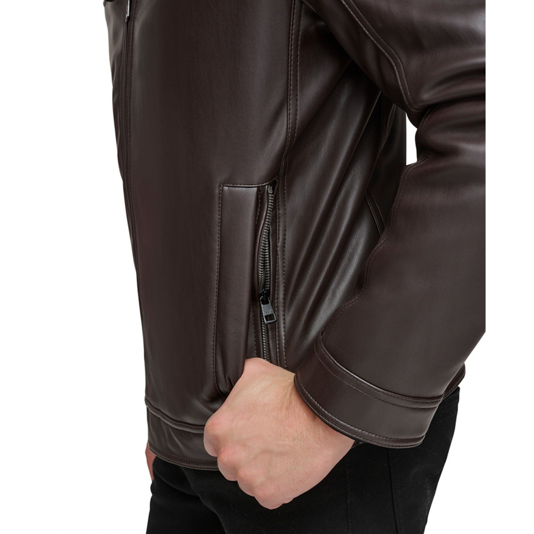 Perfecto 'Faux Leather' pour Hommes