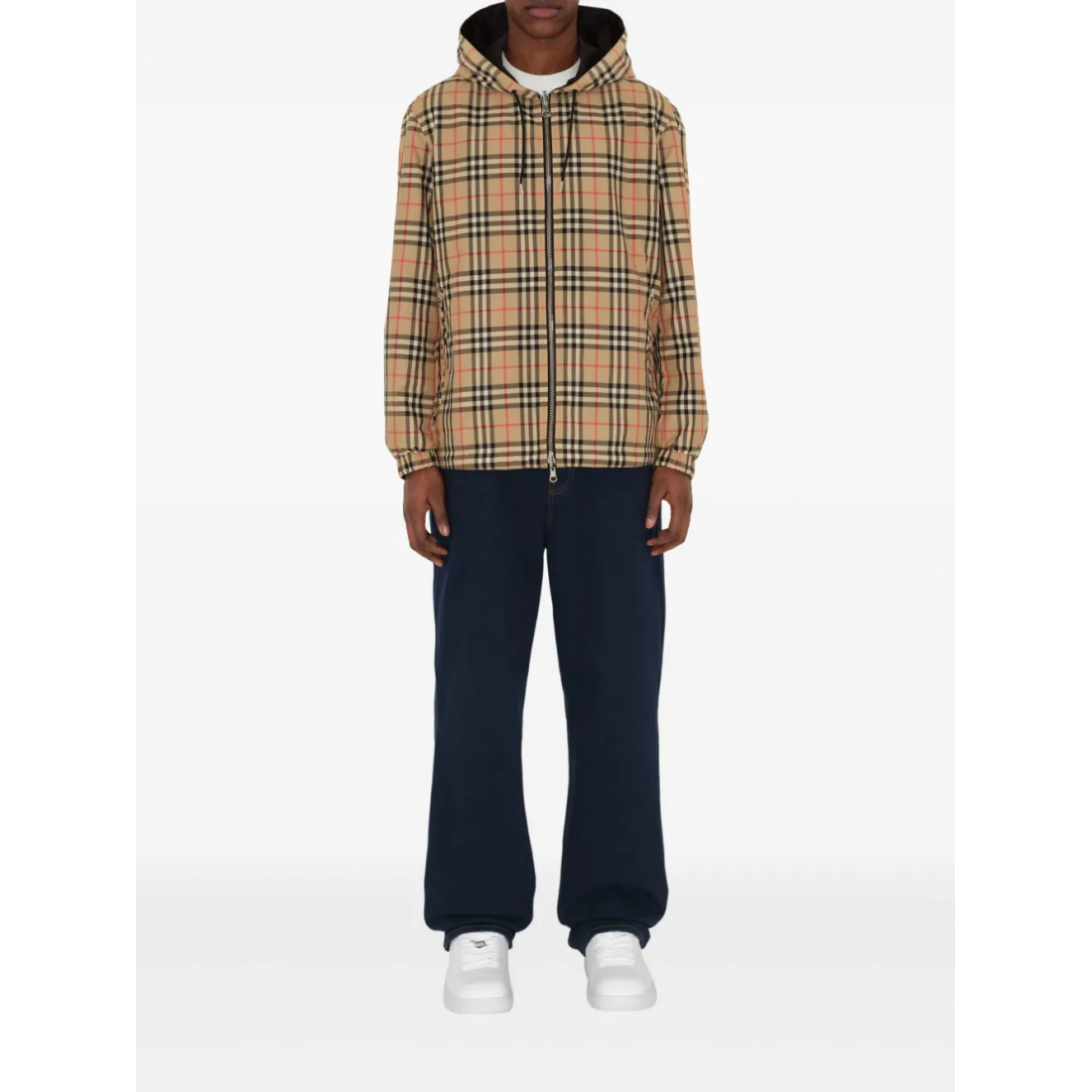 'Reversible Check' Jacke für Herren