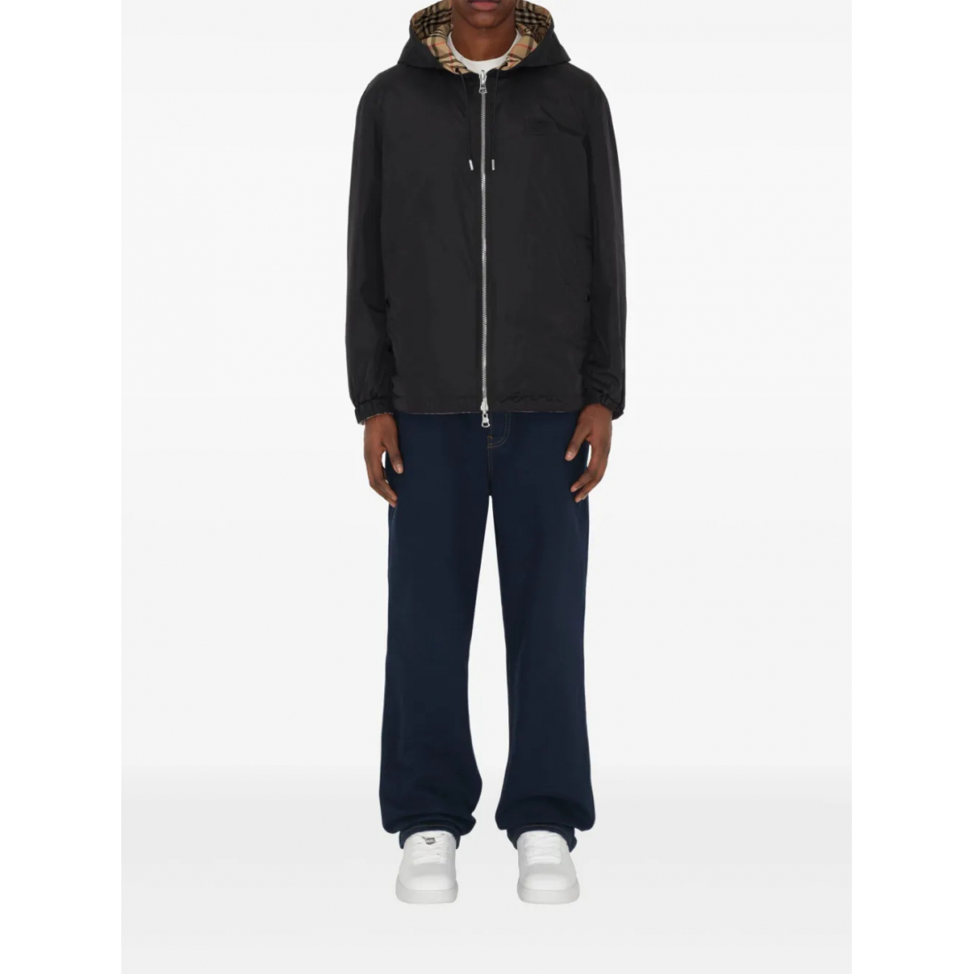 'Reversible Check' Jacke für Herren