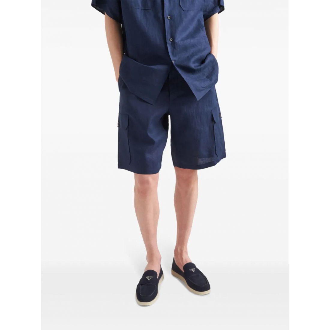 Mocassins 'Triangle-Logo' pour Hommes