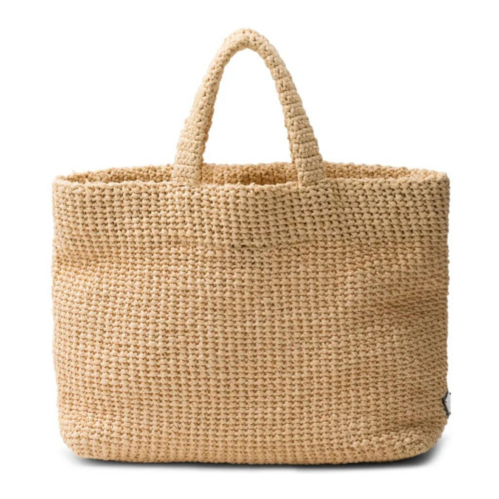 Sac Cabas 'Logo-Embroidered Crochet' pour Femmes