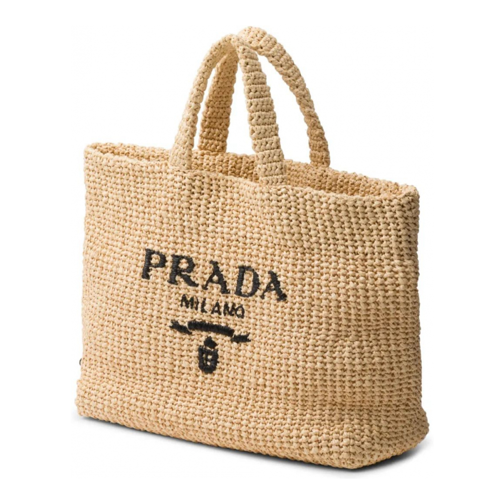 Sac Cabas 'Logo-Embroidered Crochet' pour Femmes