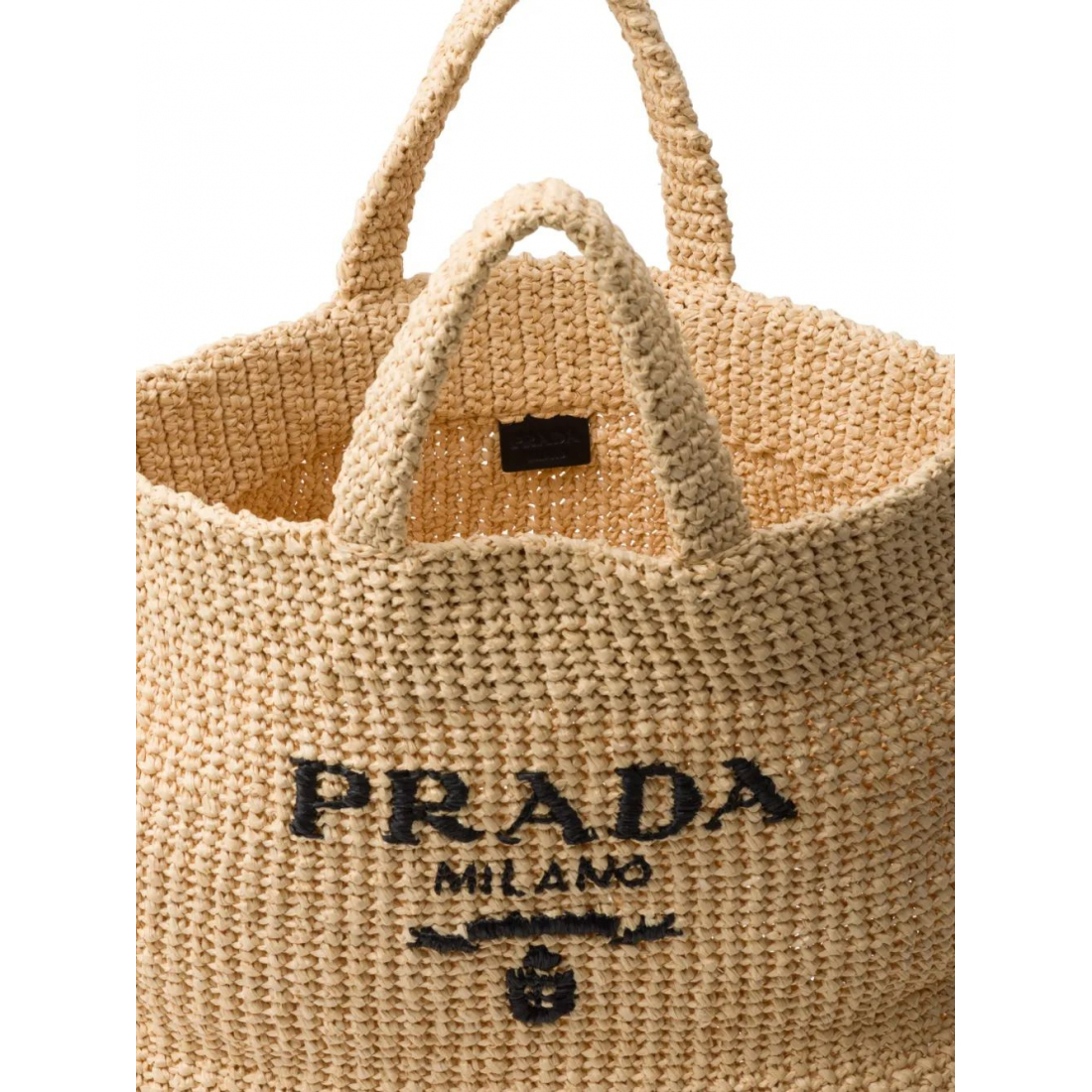 Sac Cabas 'Logo-Embroidered Crochet' pour Femmes