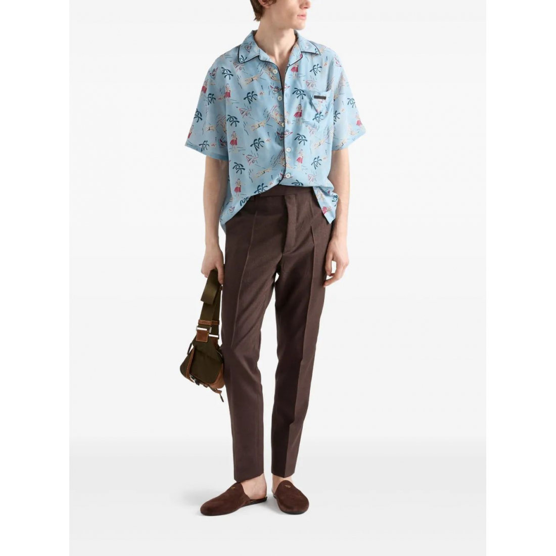 Chemise 'Graphic-Print Bowling' pour Hommes