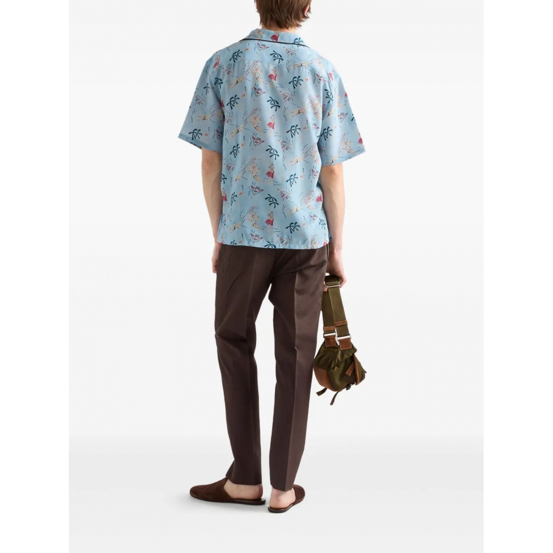 Chemise 'Graphic-Print Bowling' pour Hommes