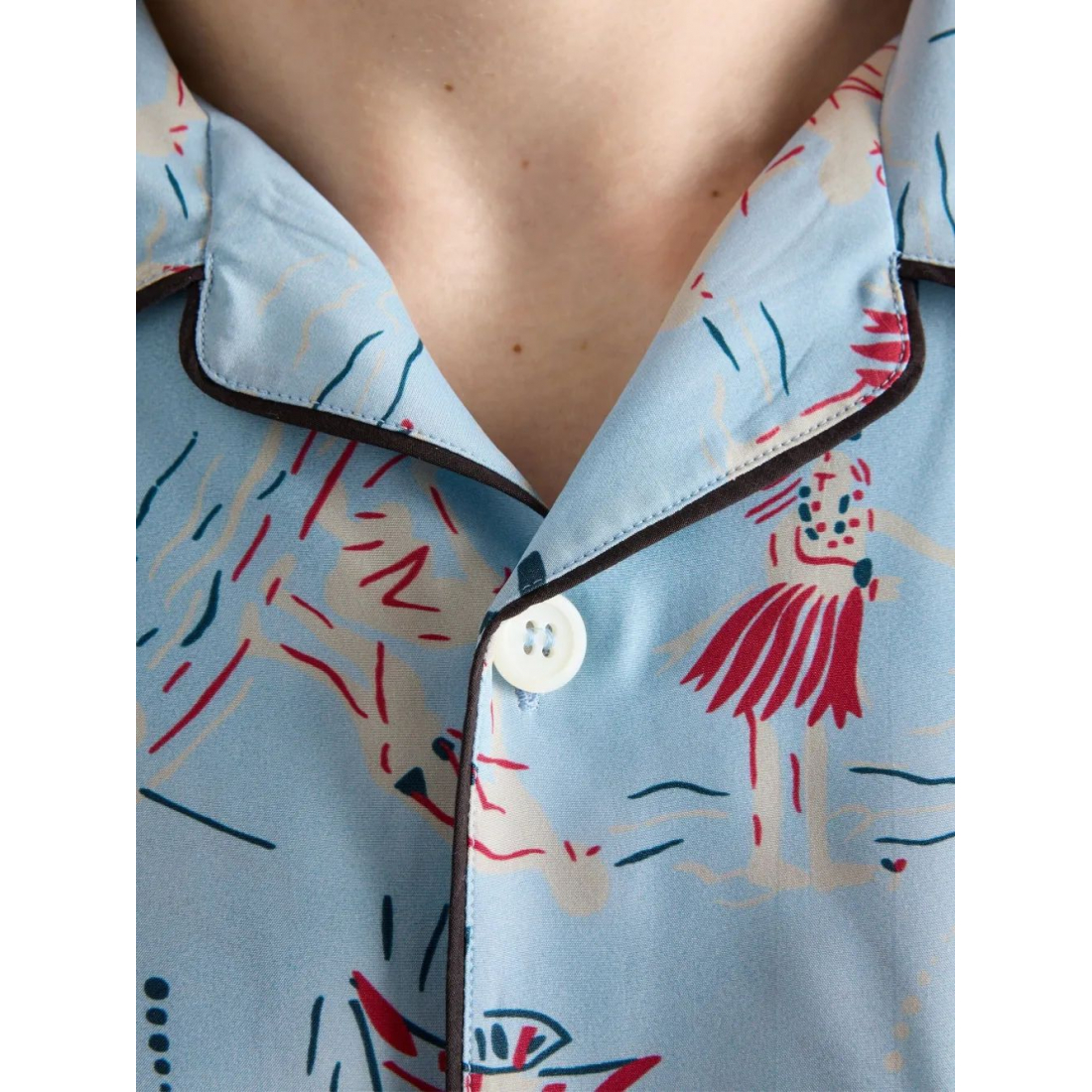 Chemise 'Graphic-Print Bowling' pour Hommes
