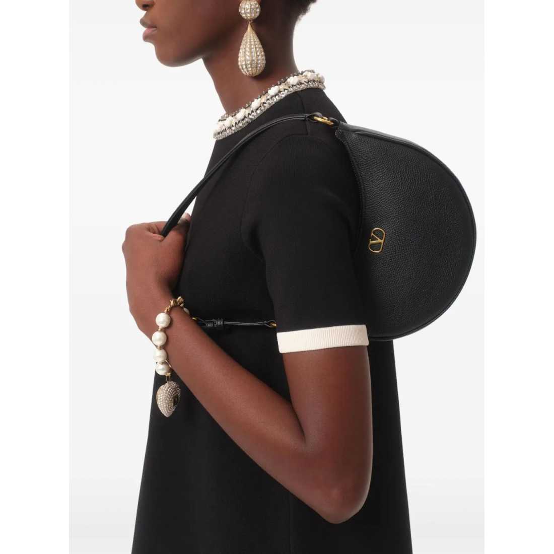 Women's 'Mini VLogo Signature' Hobo Bag