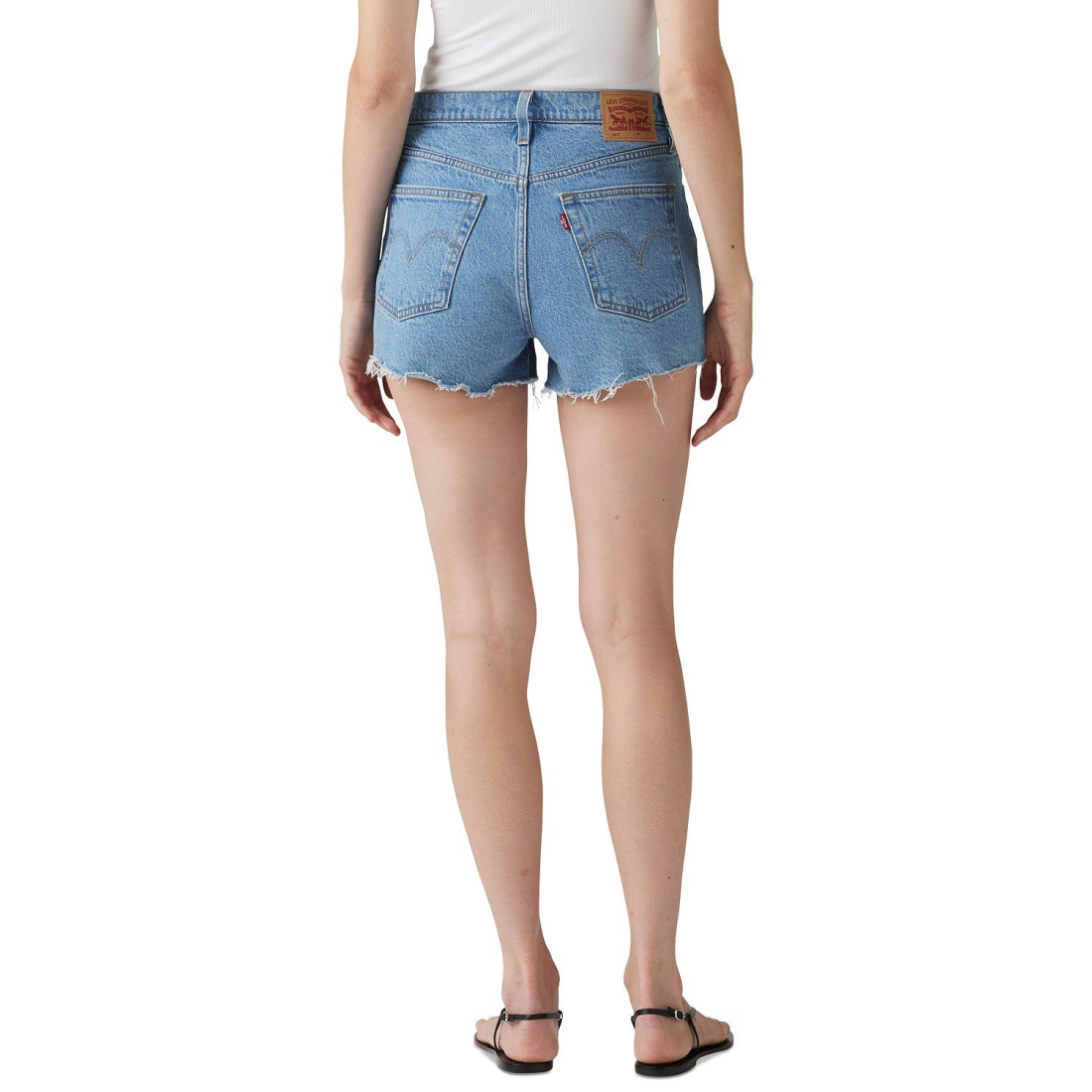 Women's '501 Button Fly High-Rise' Denim Shorts