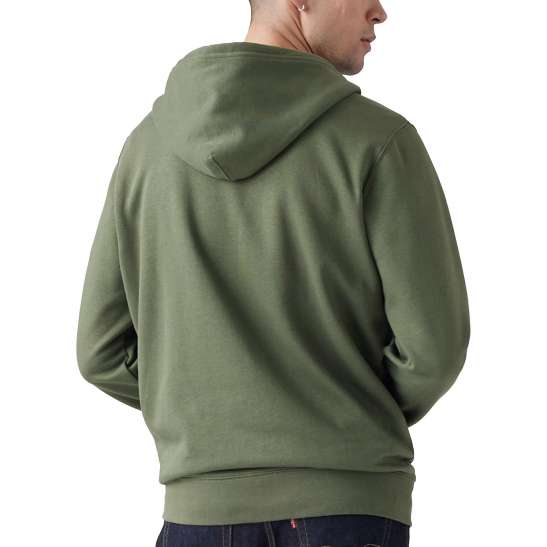 Men's 'Non-Graphic Zip-Up Standard Fit' Hoodie