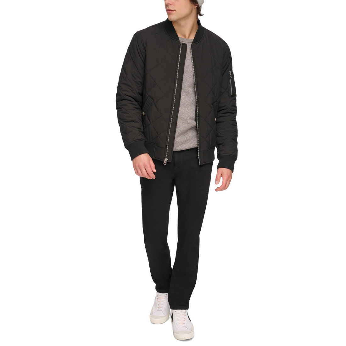 Blouson bomber 'Quilted Fashion' pour Hommes