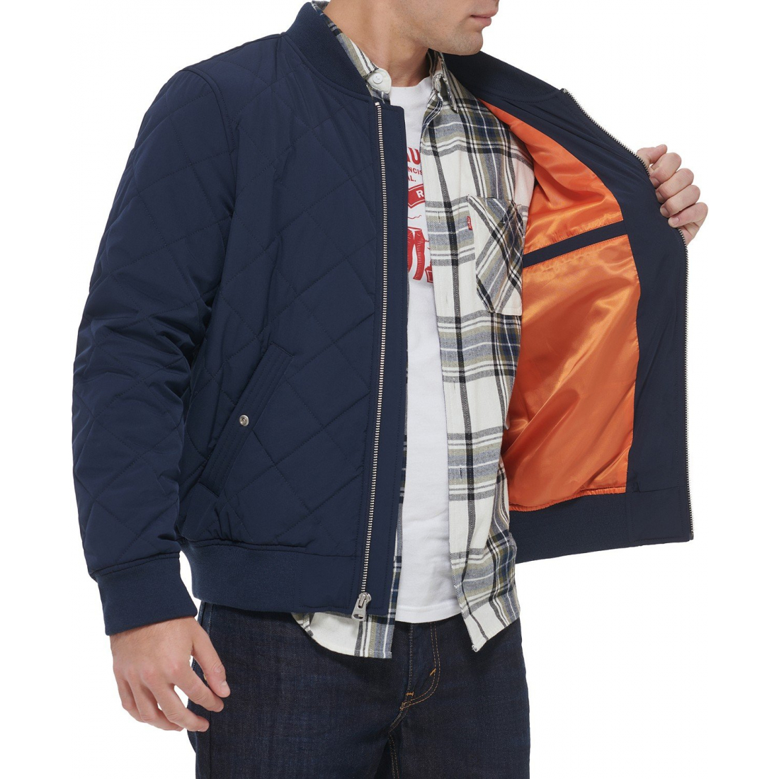 Blouson bomber 'Quilted Fashion' pour Hommes