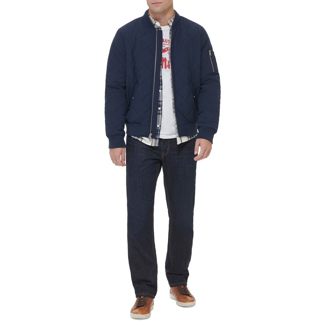 Blouson bomber 'Quilted Fashion' pour Hommes