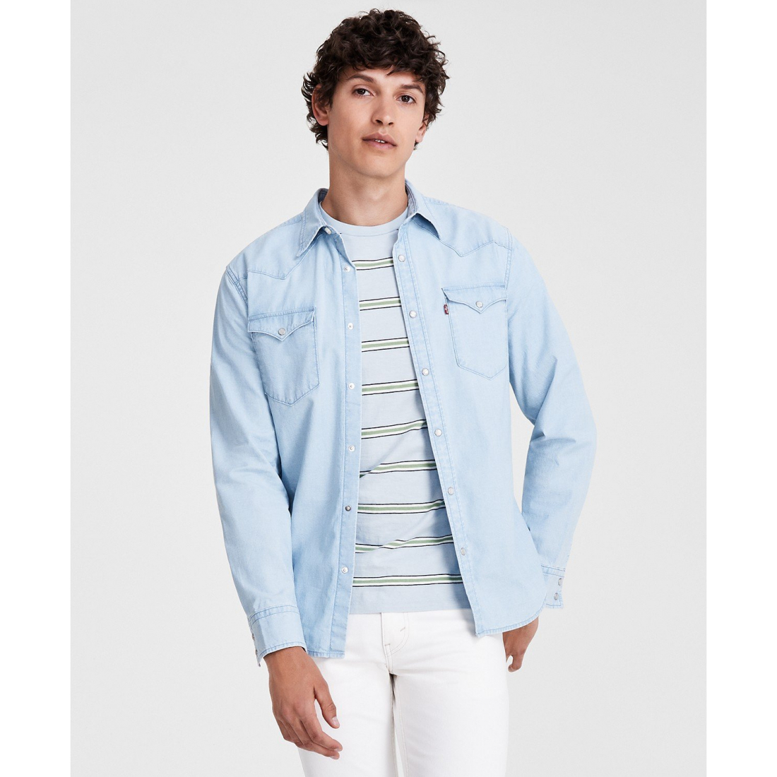 Chemise 'Classic Standard Fit Western' pour Hommes