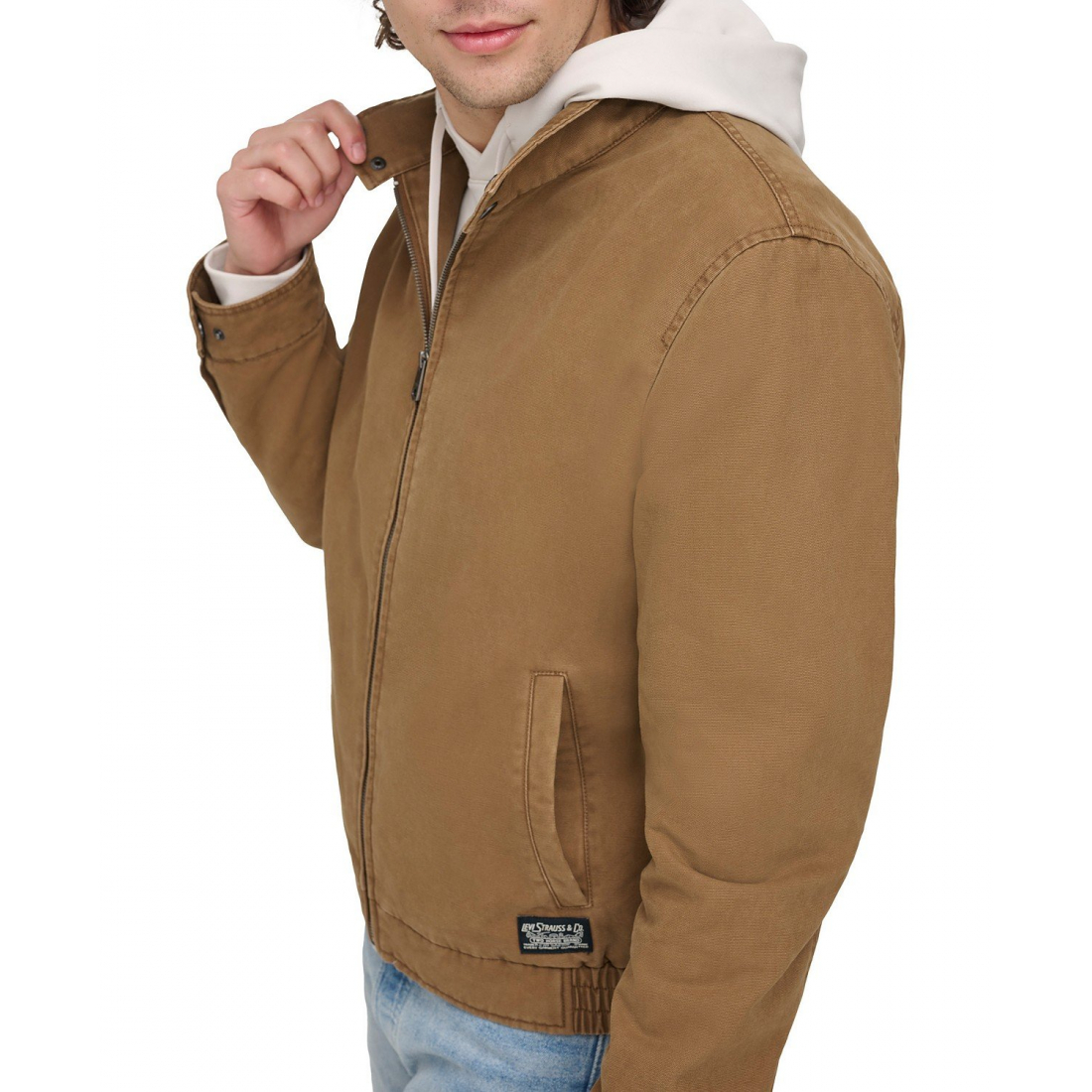 Blouson bomber 'Stand-Collar' pour Hommes