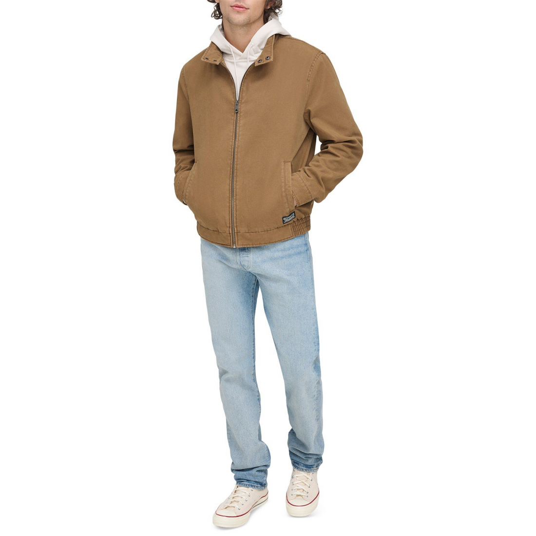 Blouson bomber 'Stand-Collar' pour Hommes