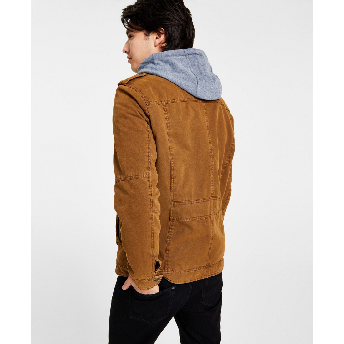 Veste 'Sherpa Lined Two Pocket Hooded' pour Hommes