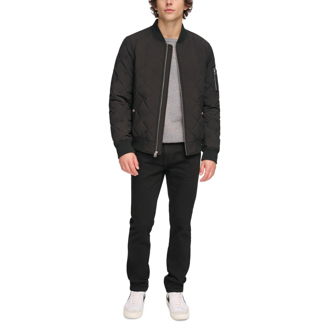 Blouson bomber 'Quilted Fashion' pour Hommes
