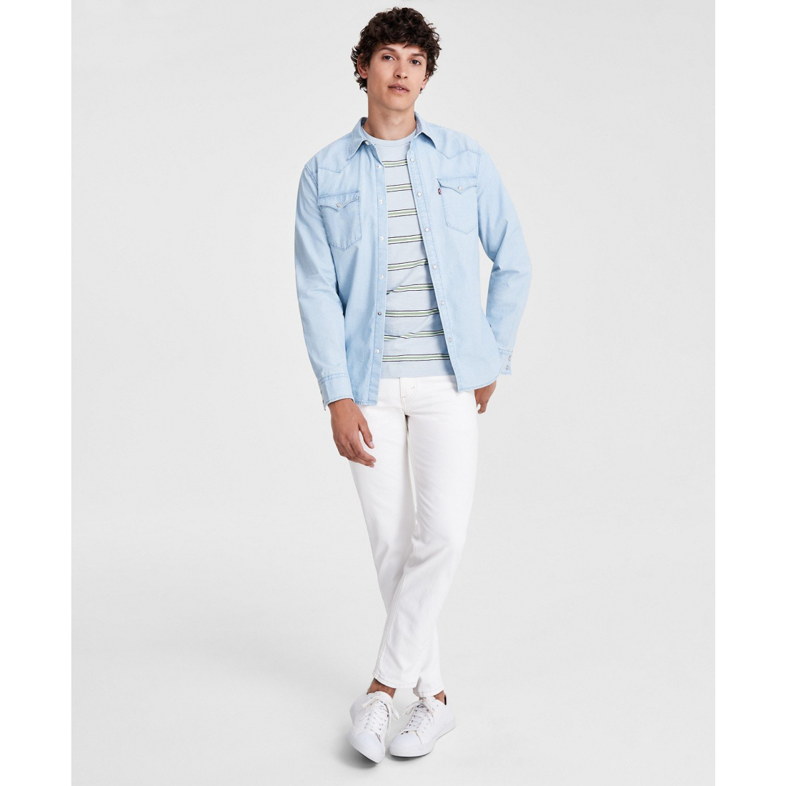 Chemise 'Classic Standard Fit Western' pour Hommes