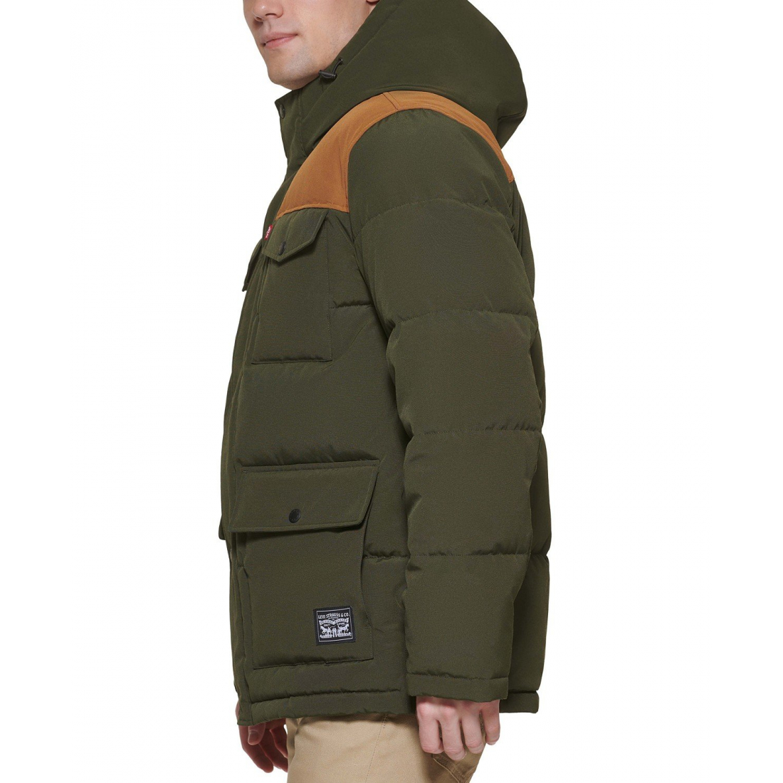 Veste matelassée 'Four Pocket Parka Hoody' pour Hommes