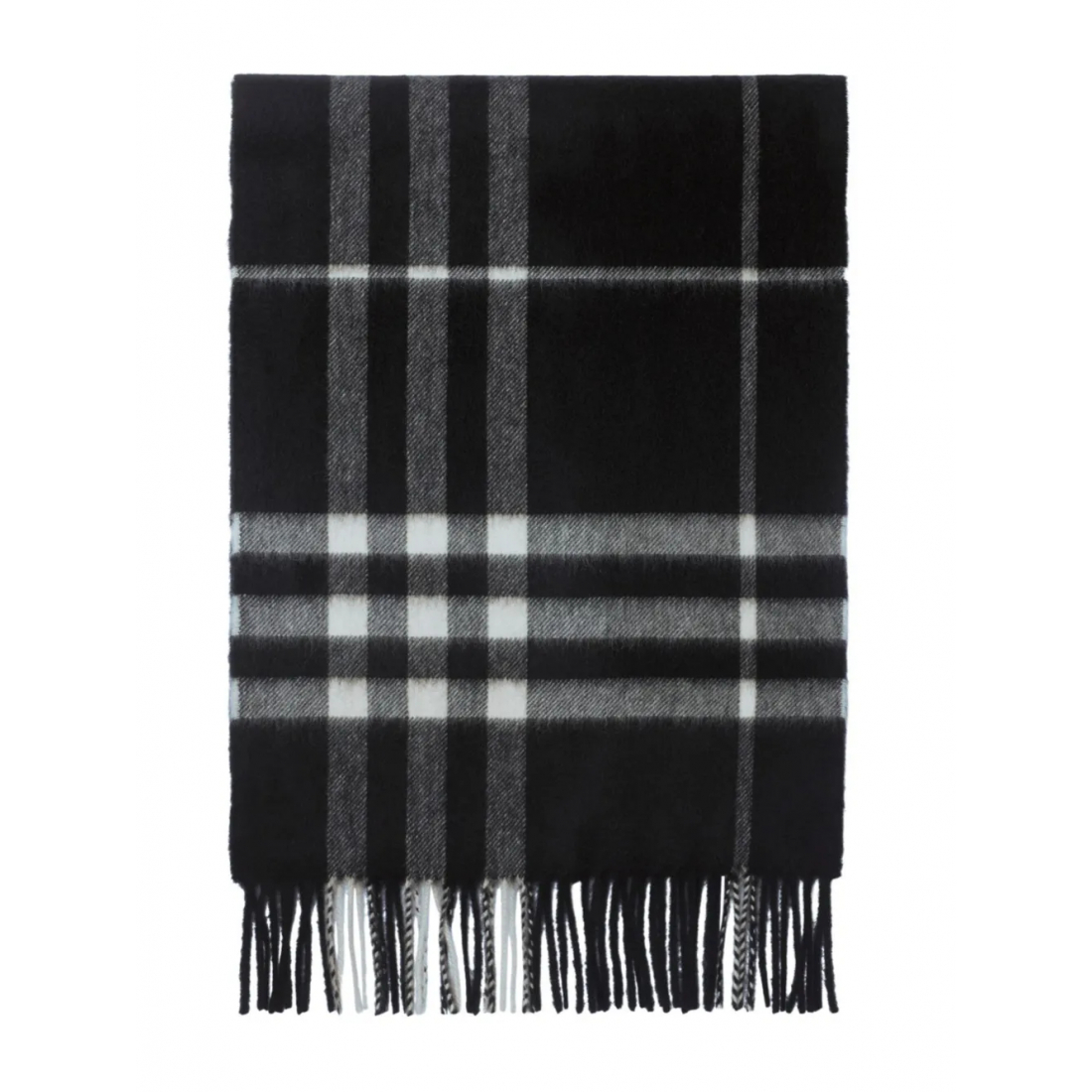 Women's 'Check' Cashmere Scarf