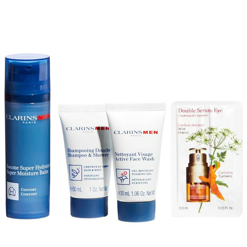 'Essentiels Hydratation' Men Care Set - 4 Pieces