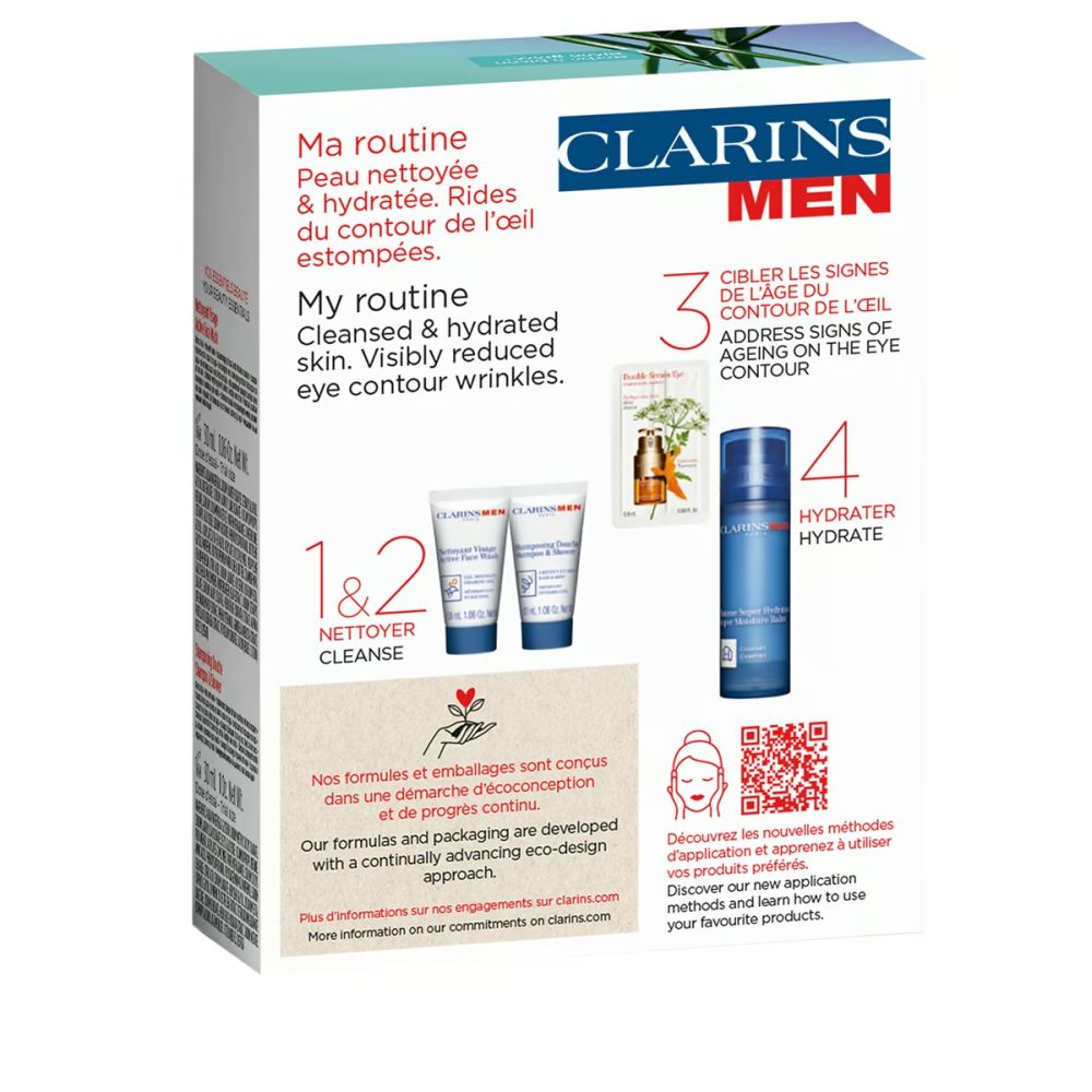 'Essentiels Hydratation' Men Care Set - 4 Pieces