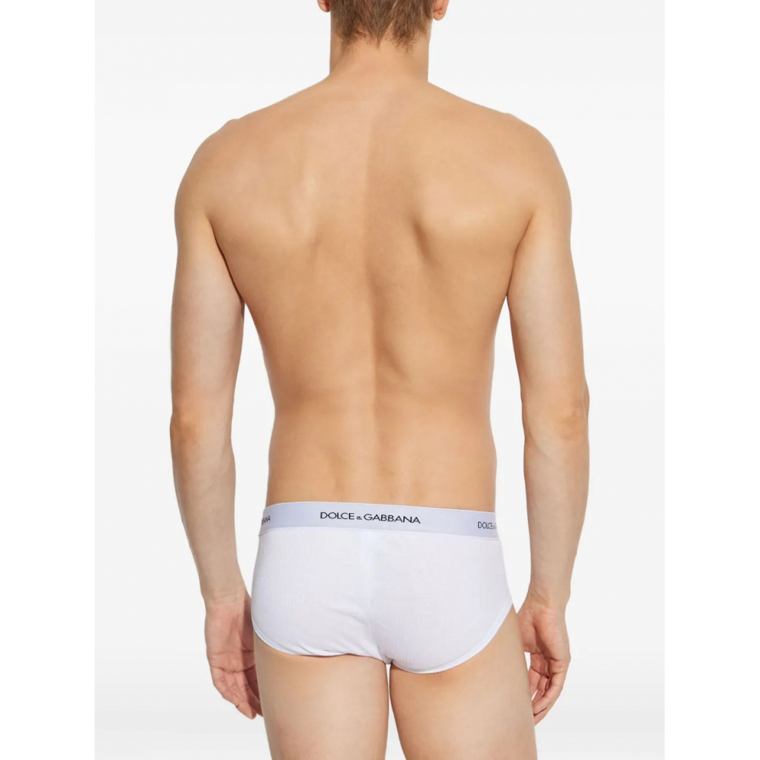 Slip 'Logo-Waistband' pour Hommes - 2 Pièces