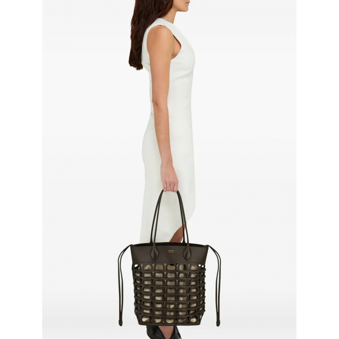 Sac Cabas 'Small Gancini' pour Femmes