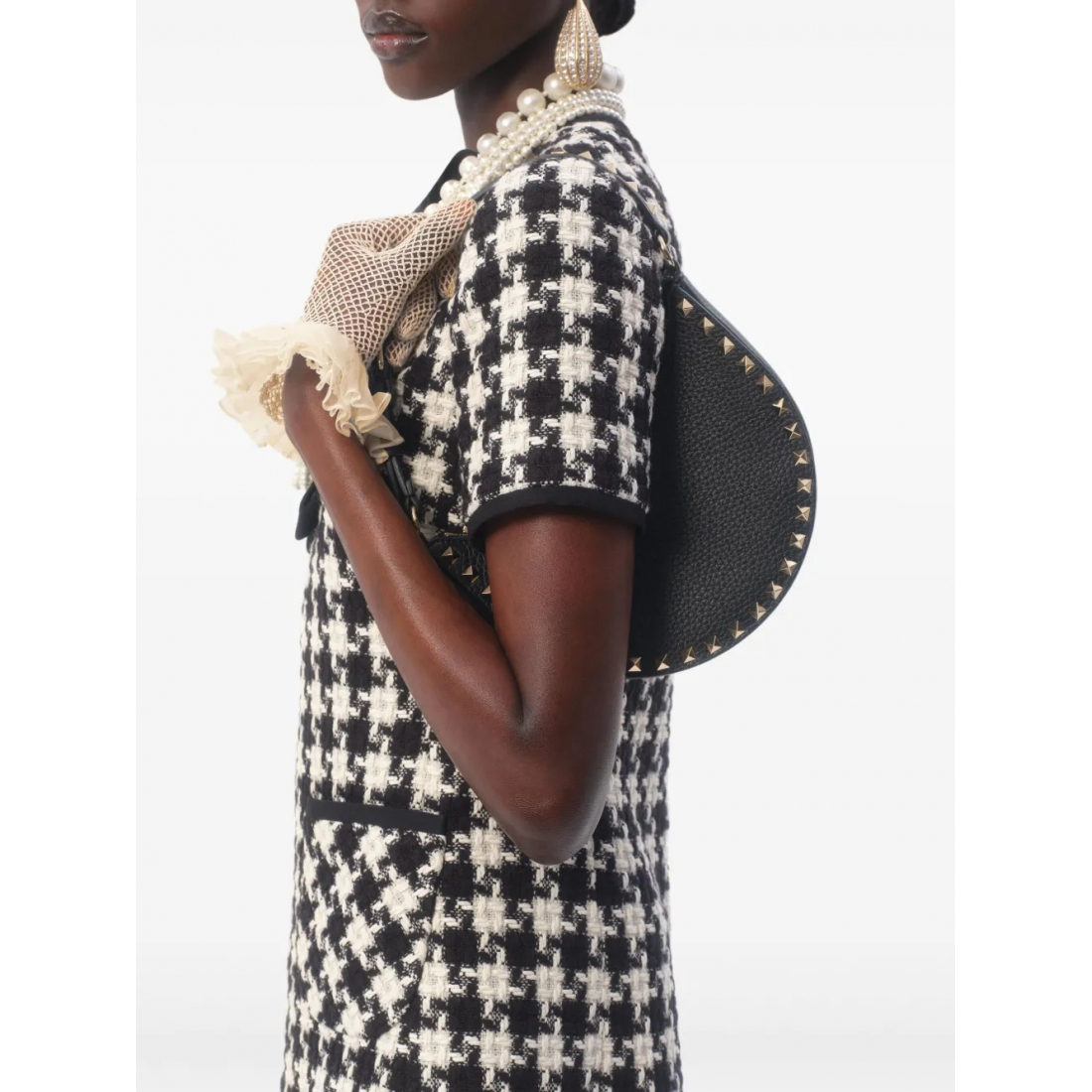 Women's 'Mini Rockstud' Hobo Bag