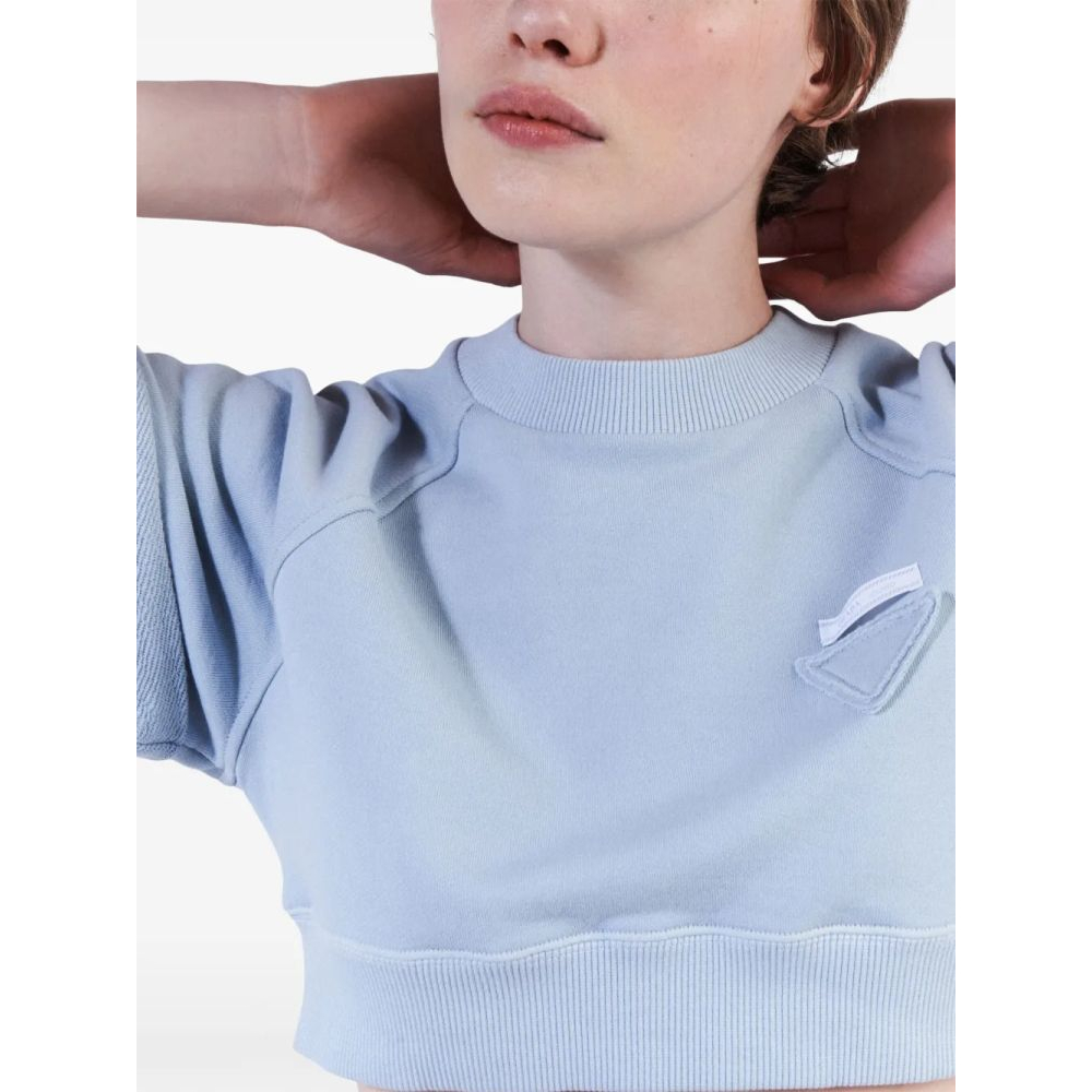 Crop Top 'Triangle-Logo' pour Femmes