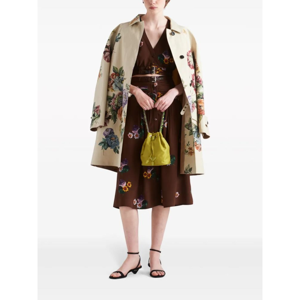 Women's 'Floral-Print' Crop Top