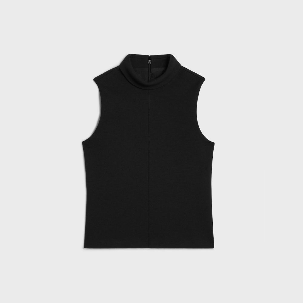 Women's 'Top With Overturned Collar' Top