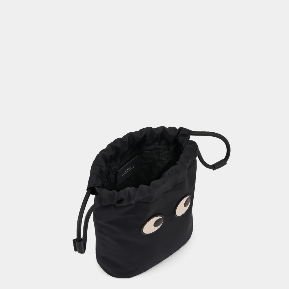 Women's 'Eyes Drawstring' Pouch