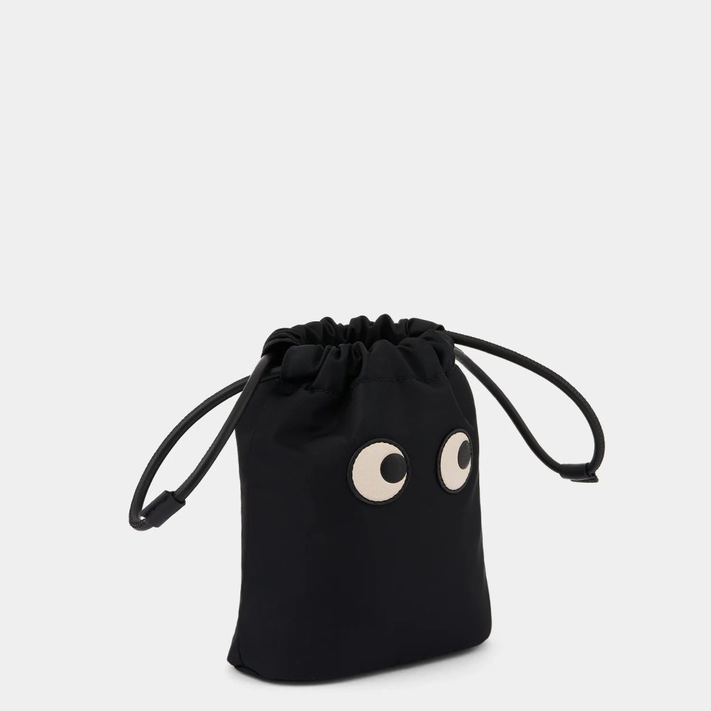 Women's 'Eyes Drawstring' Pouch