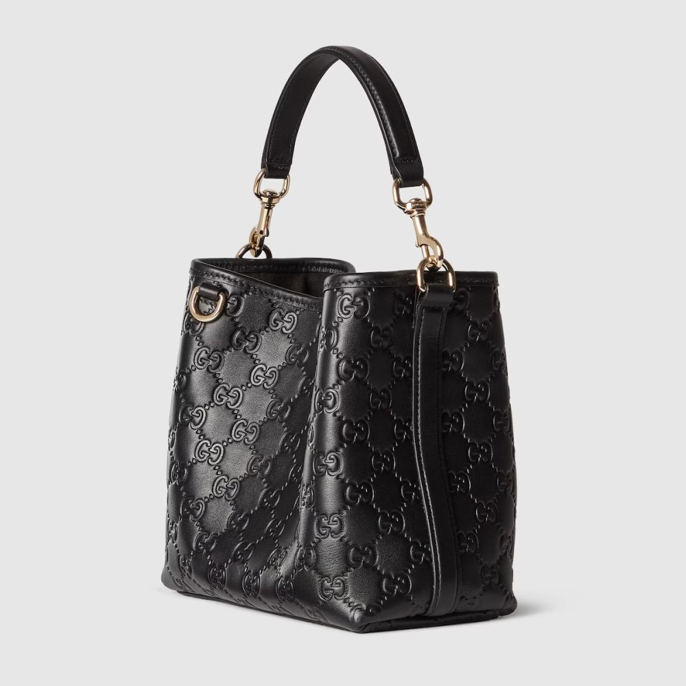 Sac seau 'Gg Emblem Small' pour Femmes