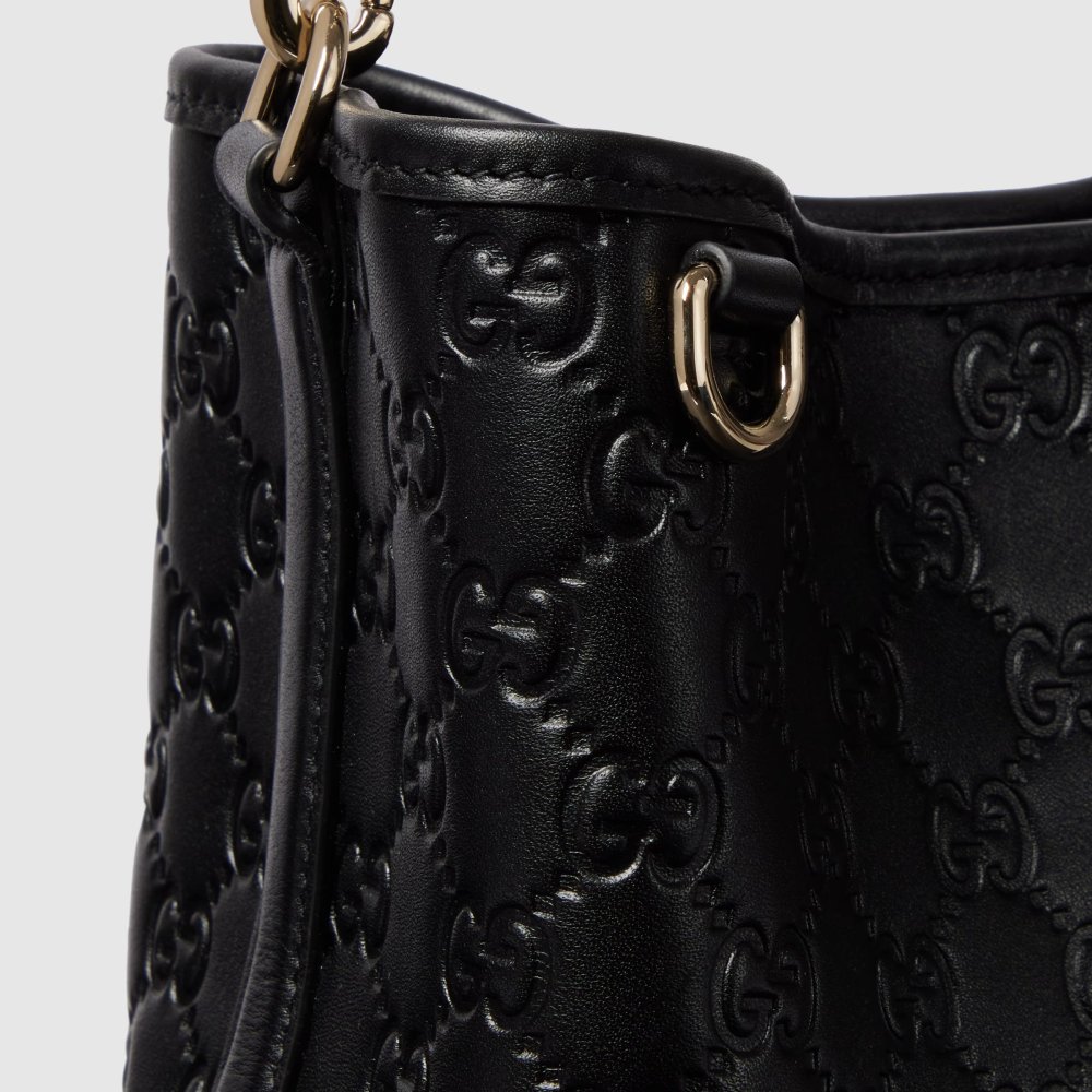 Sac seau 'Gg Emblem Small' pour Femmes