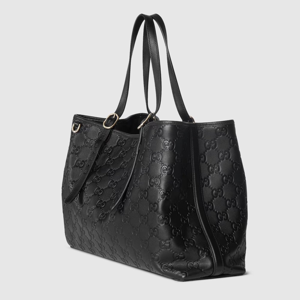 Women's 'GG Emblem Large' Tote Bag