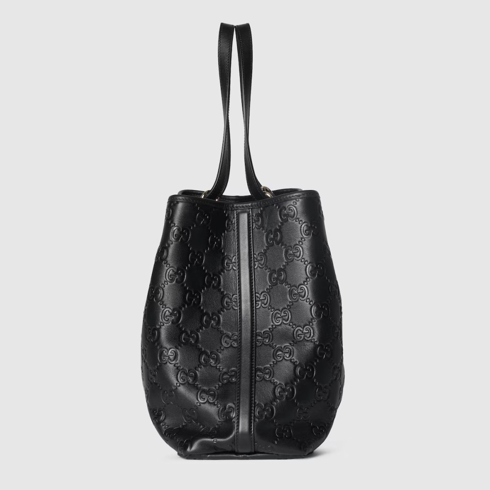 Women's 'GG Emblem Large' Tote Bag