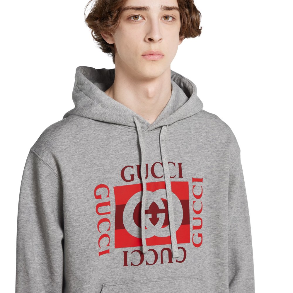 Sweatshirt à capuche  'Printed' pour Hommes