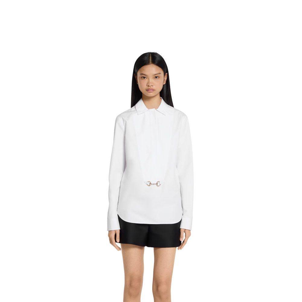 Chemise 'Horsebit' pour Femmes