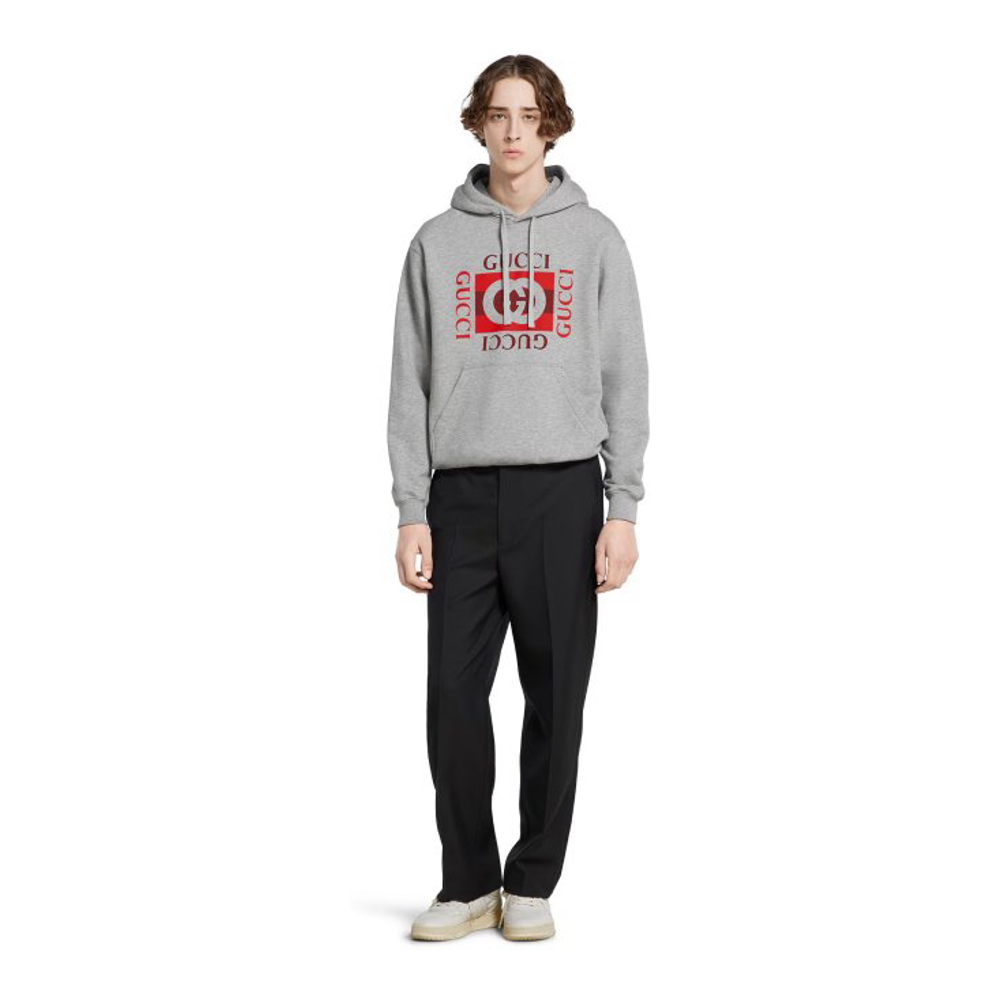 Sweatshirt à capuche  'Printed' pour Hommes