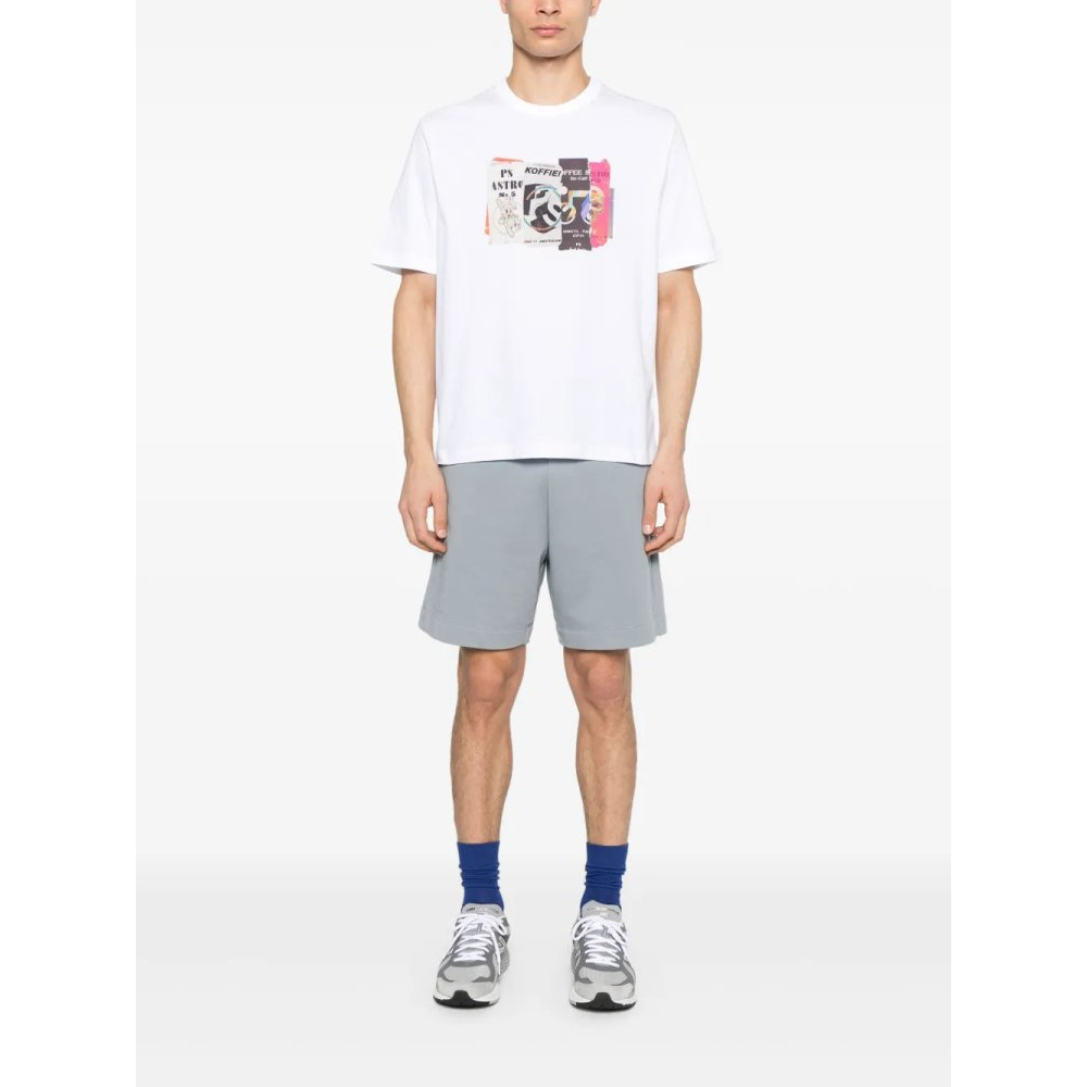 'Graphic-Print' T-Shirt für Herren