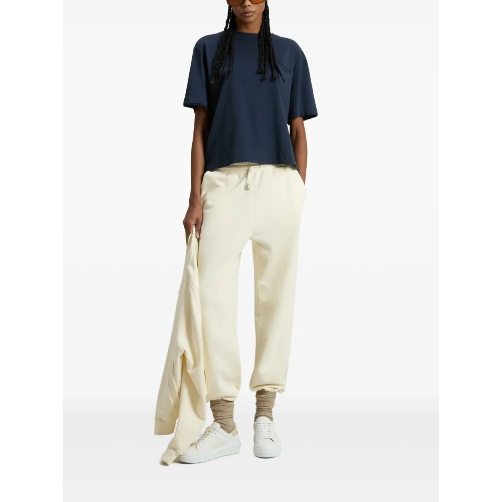 'Logo-Embroidered' T-Shirt für Damen