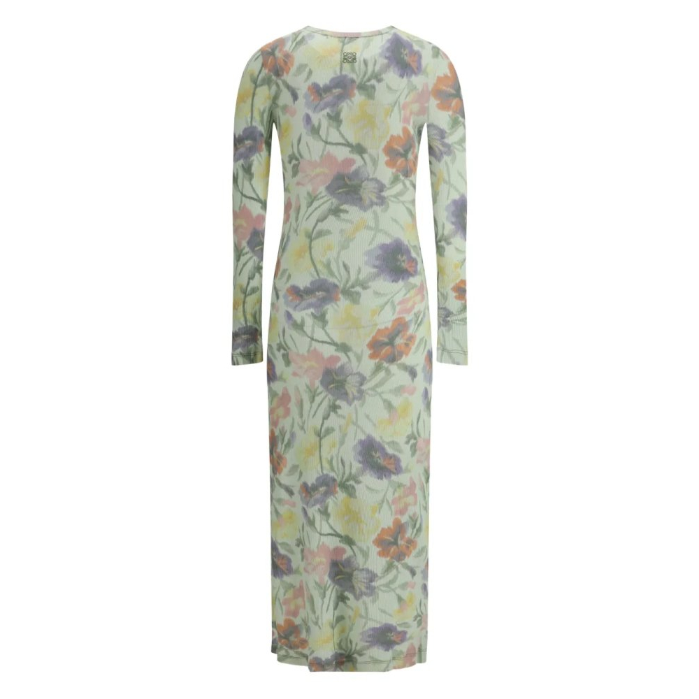 Women's 'Morning Glory-Print' Midi Dress