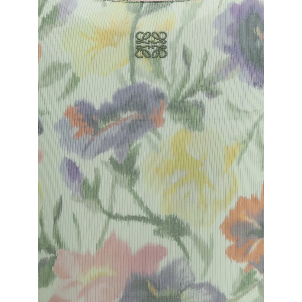 Women's 'Morning Glory-Print' Midi Dress