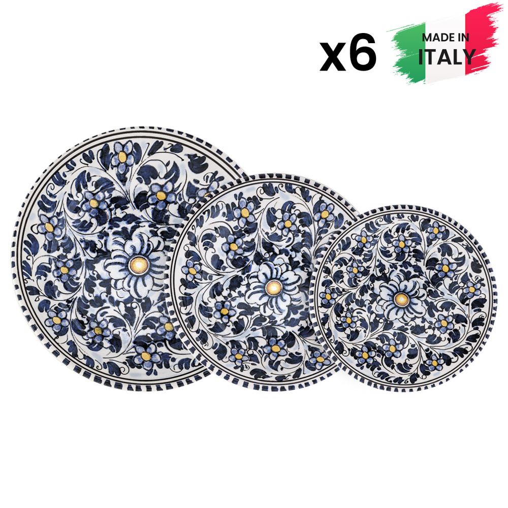 'Nice' Dinner Plate Set - 18 Pieces