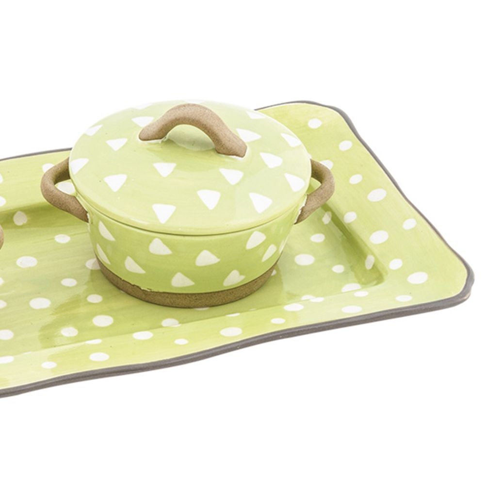 'Candy Rectangular' Tablett - 36 x 16.5 cm