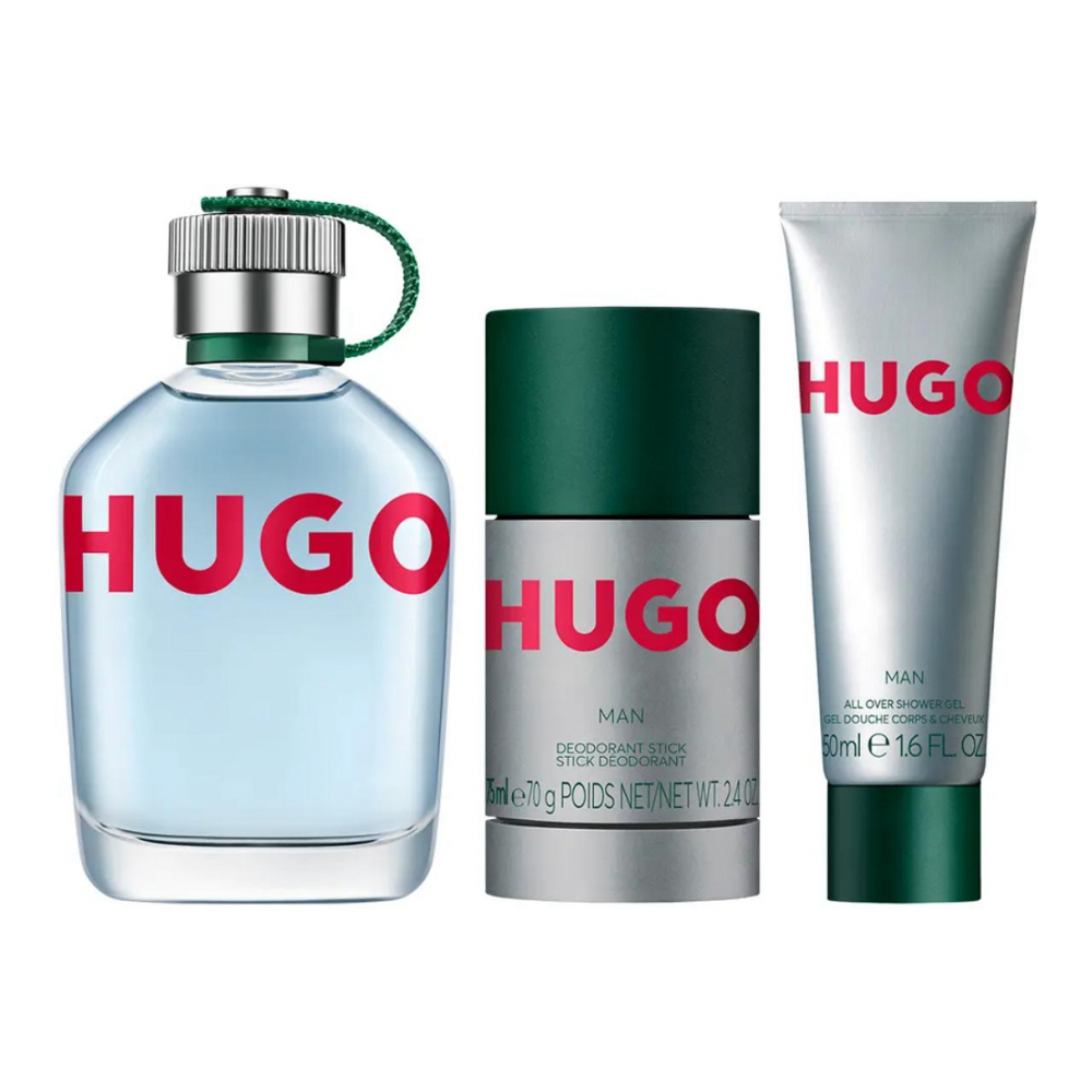 Coffret de parfum 'Hugo' - 3 Pièces