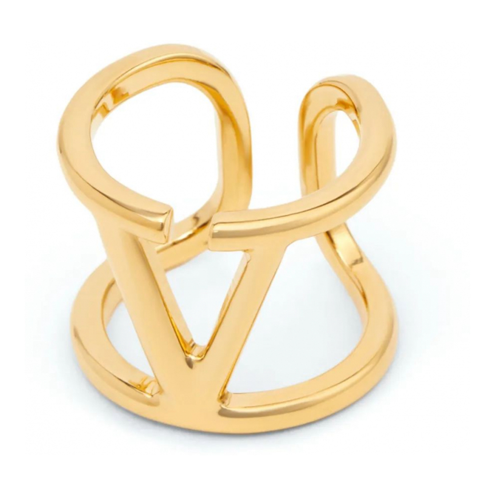 Bague Ajustable 'VLogo Signature cuff' pour Femmes